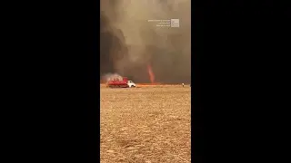 Firenado Rages In Brazil