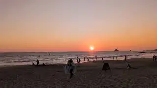 Zipolite Time Lapse Sunset * 24 Dec 2025