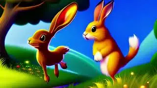 The Curious Rabbit and The Magical Garden | Kids Bedtime Story| Story Time| Tortoise and Rabbit