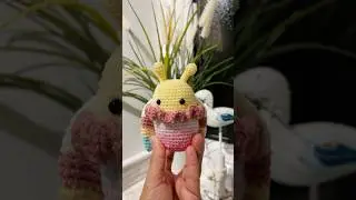 Pattern Reveal- crochet cute bug design 🪲#crochet #amigurumi #diy #cute #bug #handmade #crochetmom