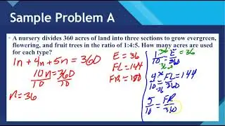 Lesson 7-6 Partitive Proportions
