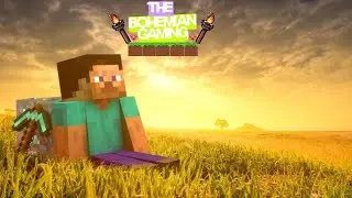 Playing Minecraft
