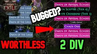 New Abyss Strategy for WAY Better Currency Farm / Omens - Path of Exile 2 0.4