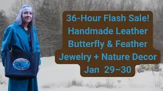 Log Cabin Leather Flash Sale: Custom Leather Jewelry & Home Decor