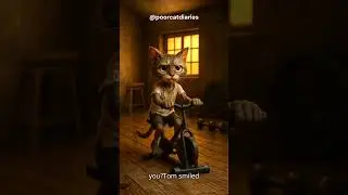 cat that changes with determination #aicat #aicatvideo #cat #cats #meow #viralcats #story #catshort