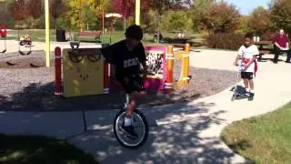 Kids on wheels