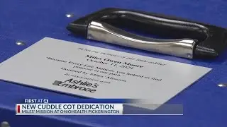 New cuddle cot dedication at OhioHealth Pickerington