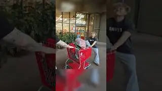 Умная тележка против глупого вора