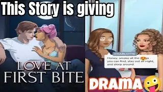 This STORY is TEA🤯|Love at First Bite🩸EP 1|Playing EPISODE😉💎 #gaming #episode #youtube 