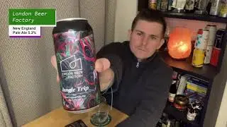 London Beer Factory Jungle Trip Beer Review - 5.3% - Tesco - Drink With Dean