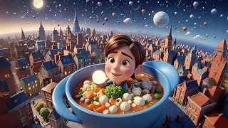 ✨🥄 Starlight Soup and the Dreamy Spoon Voyage | ABC Fun for Kids | MomoMello & MerryMilo