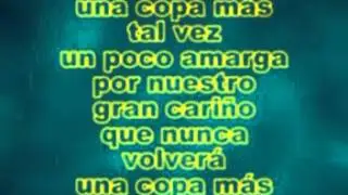 Los Panchos   Una Copa Más   Karaoke DF