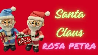 Santa Claus  2D en Foamy ✂️💫 | Manualidad Fácil con Rosa Petra