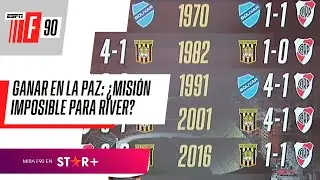 ¿MISIÓN IMPOSIBLE? Hace ¡53 AÑOS! que #RIVER no puede GANAR en LA PAZ