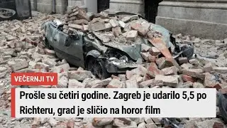 Pro&scaron;le su četiri godine. Zagreb je udarilo 5,5 po Richteru, grad je sličio na horor film