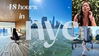 Travel Vlog | 48 hours in New York City 🌃🗽🍎 | Arlo SoHo