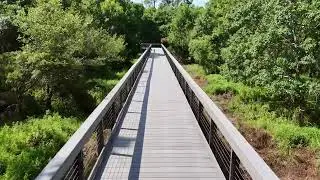 Bayou Marcus Boardwalk Aerial Video