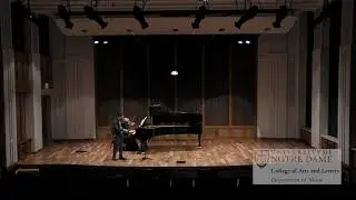 Debussy Violin Sonata - Timothy Michuda Senior Honors Violin Recital