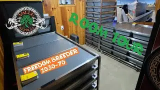 Freedom Breeder 1030-70 Pickup and Facility Tour + Ball Pythons