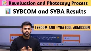 IDOL SYBCOM Results SYBA IDOL Results | Revaluation/Photocopy Form