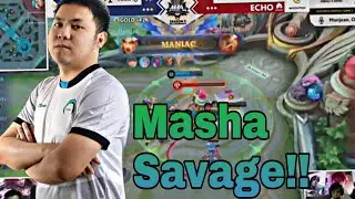 FIRST SAVAGE IN MPLPHS9 PLAYOFFS! RENZIO MASHA SAVAGE | OMG VS ECHO GAME 2 PLAYOFFS