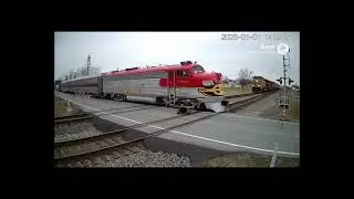Sora ai train crashes 