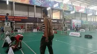 Shakina badminton arena 27 Des 2025,Semi final,Faqih Arrizqi Speed BA X Willy Tunas dunia