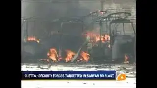 Geo News Summary - Quetta - Blast on Saryab Road