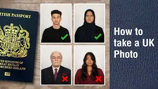 How to take a UK Passport, Visa and ID photos