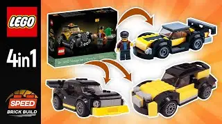 LEGO Vintage Taxi MOC's [4in1](40532) Alternate Builds | Building Instructions @SPEEDBrickBuild