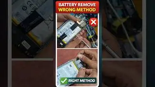 How to Remove Android Mobile Battery #shorts #mobilerepair
