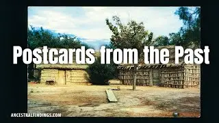 AF-1085: The La Choza Huts | Postcards from the Past