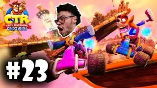 MUITOS BUGS! 😂 - CTR Nitro-Fueled #23