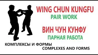 Форма ПЯТЬ БЛОКОВ в паре Вин Чун КУНФУ / Form FIVE BLOCKS double man Wing Chun KUNG FU / 複雜五塊成對-詠春拳