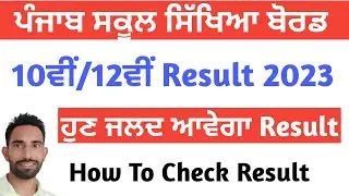 PSEB 10th Class Result 2023 | 12th Class Result 2023 PSEB | PSEB 10th Class Result Kaise Dekhe