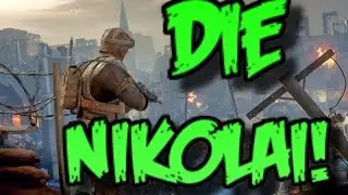 DIE NIKOLAI! GOROD KROVI EASTER EGG WITH SKIZZLEAXE AND EVILXJUGHERNOG! BLACK OPS 3 ZOMBIES!