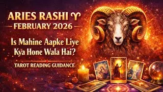 Aries Rashi ♈ February 2026 | Is Mahine Aapke Liye Kya Hone Wala Hai? | Tarot Reading Guidance 