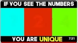 99% Fail | Eye Test What Number Do You See
