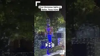 Viral Dallas, Texas Christmas light display draws crowds