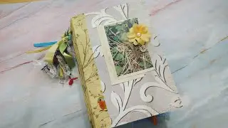 Vintage Bird Journal Flip Through