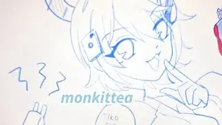 Sshh Relax bgm, drawing my vgen commissions! Netto X is live!