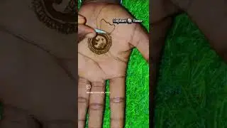 elephant 🐘 flower draw...... mehandi design tikki tipe me