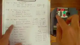 Fuji Frenic Drive Programming and Control Terminal Wiring HINDI Fuji drive parameter setting