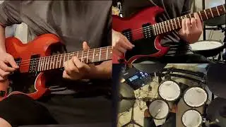 This Side of Paradise - Coyote Theory (Guitar/Drum cover)