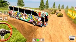 Coach Bus Simulator India Off-road Driving Bus Game | New Update 2025 Full Gameplay Video Part #165