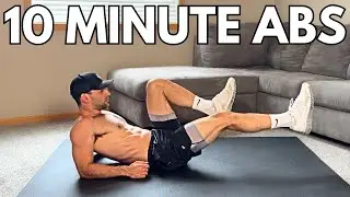 10 Min Six Pack Ab Workout at Home | Quick & Intense Core Exercises (No Equipment)