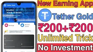 New Power Bank Earning App Launch Today | Powerbank Ka Baap Tether Digital App Fake Or Real