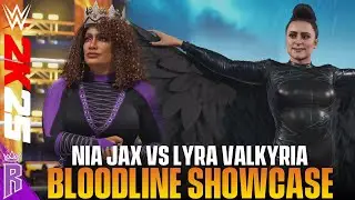 WWE 2K25 Showcase: Nia Jax Vs Lyra Valkyria + Bonus Ending #WWE2K25