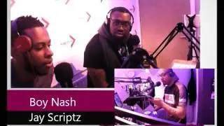 Boy Nash #YMLK & Jay Scriptz at Pulse88Radio with Dange