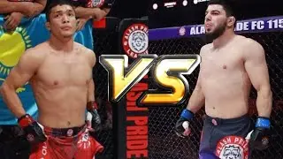 ALASH PRIDE 115  Чемпион Проиграл 👊ABDURAKHMAN UMIRZAKOV 🇰🇿VS   🇷🇺Ramazan Kadiev